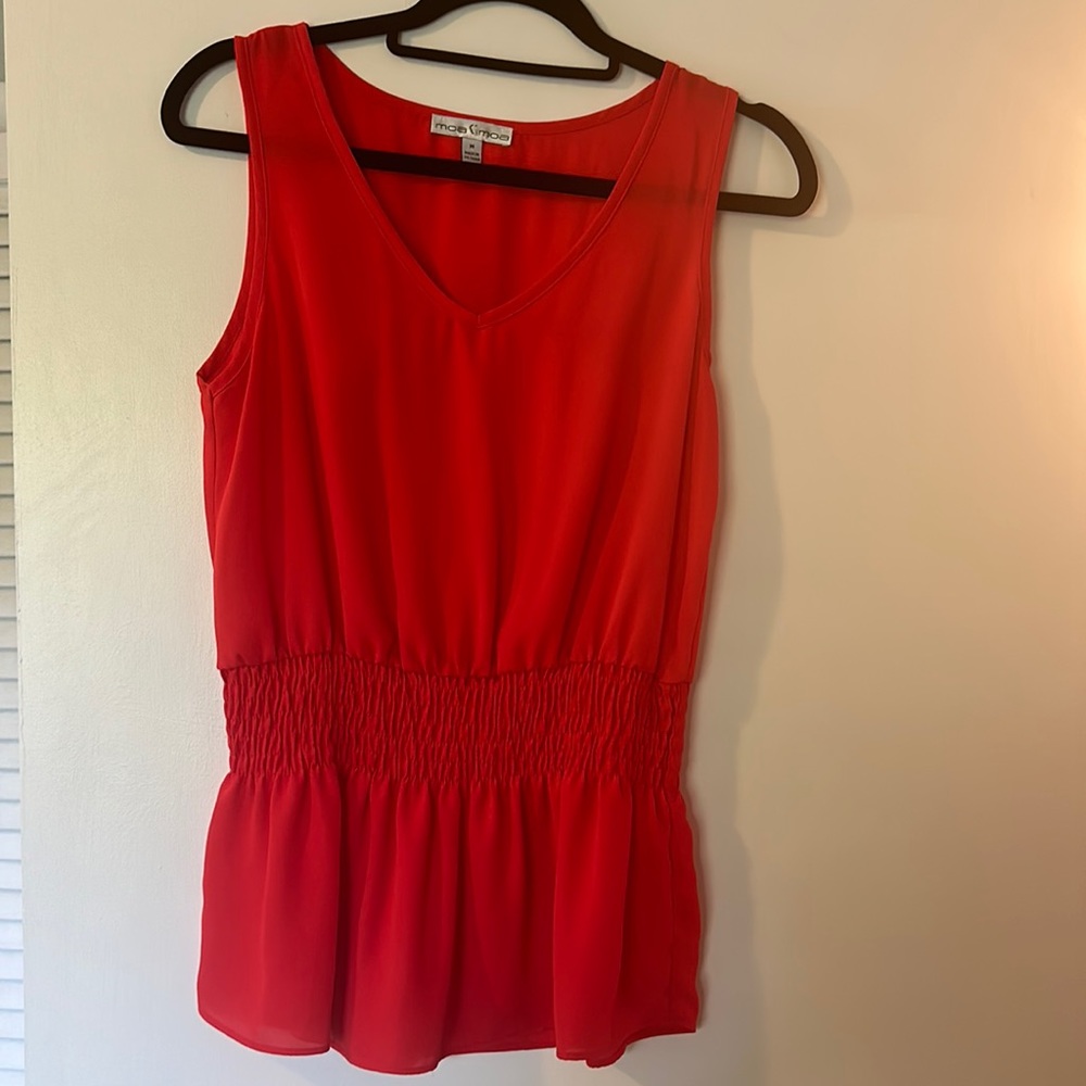 Sleeveless top